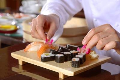 Making on Sushi Sushi Making Cookery Course Bakewell