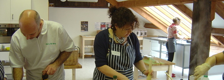 Artisan food & drink courses, cookery courses, Peak District, Bakewell